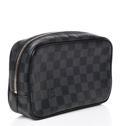 Louis Vuitton Damier Graphite Toilet Pouch PM 3 of 11