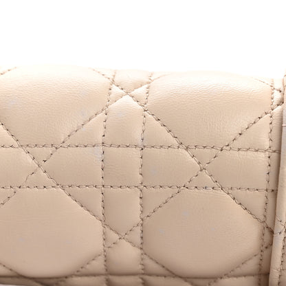 Christian Dior Lambskin Cannage Medium Miss Dior Flap Purple Beige 14 of 14