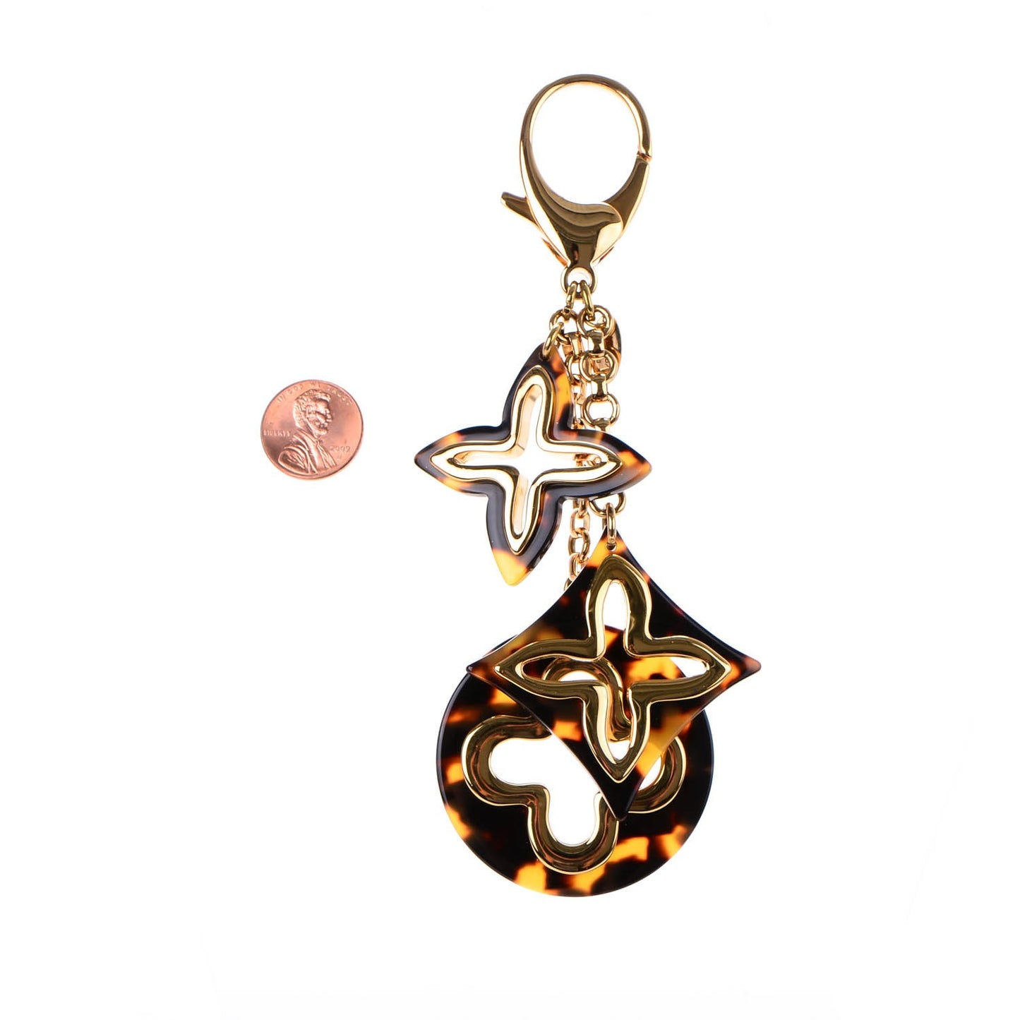 Insolence Bag Charm Ecaille