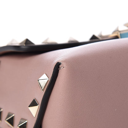 Valentino Garavani Vitello Mini Rockstud Crossbody Bag Poudre 9 of 14