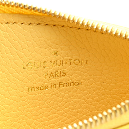 Louis Vuitton Empreinte Monogram Zipped Romy Card Holder Jaune 6 of 6