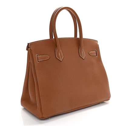 Hermes Togo Birkin 30 Gold 3 of 11