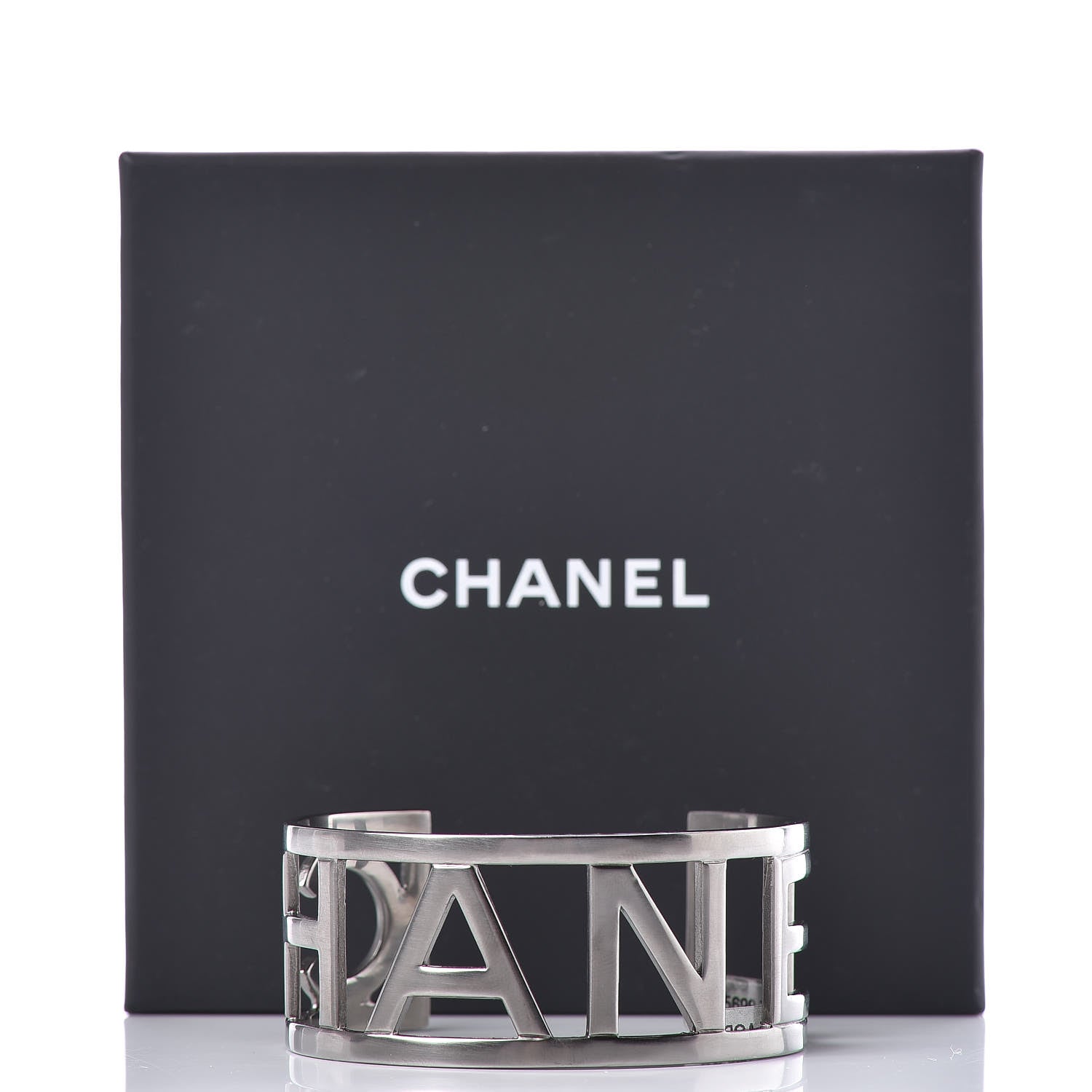 Chanel Ruthenium Logo Cuff 4 of 4