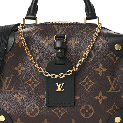 Louis Vuitton Monogram Petite Malle Souple Black 7 of 10