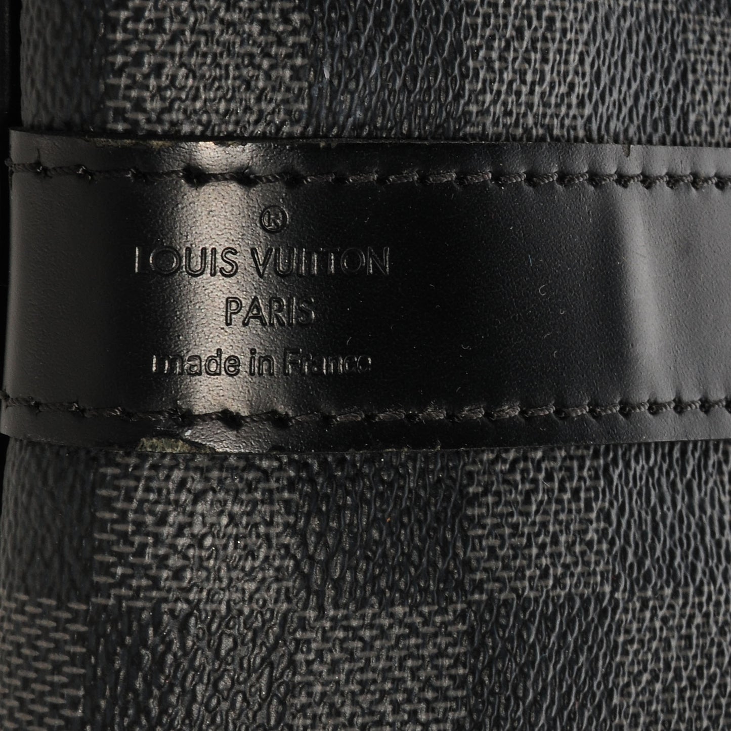 Damier Graphite Keepall Bandouliere 55