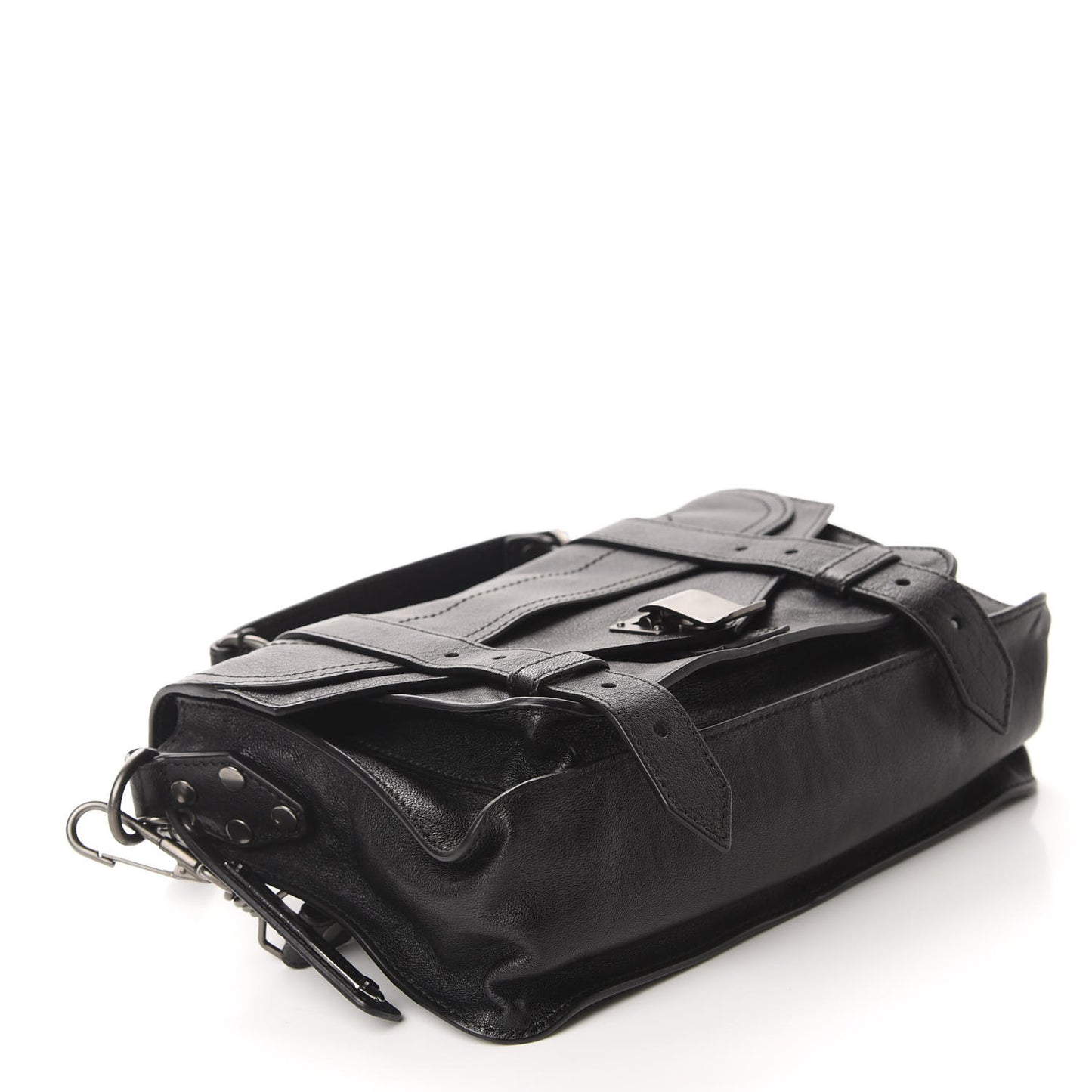 Lambskin Tiny PS1 Satchel Black