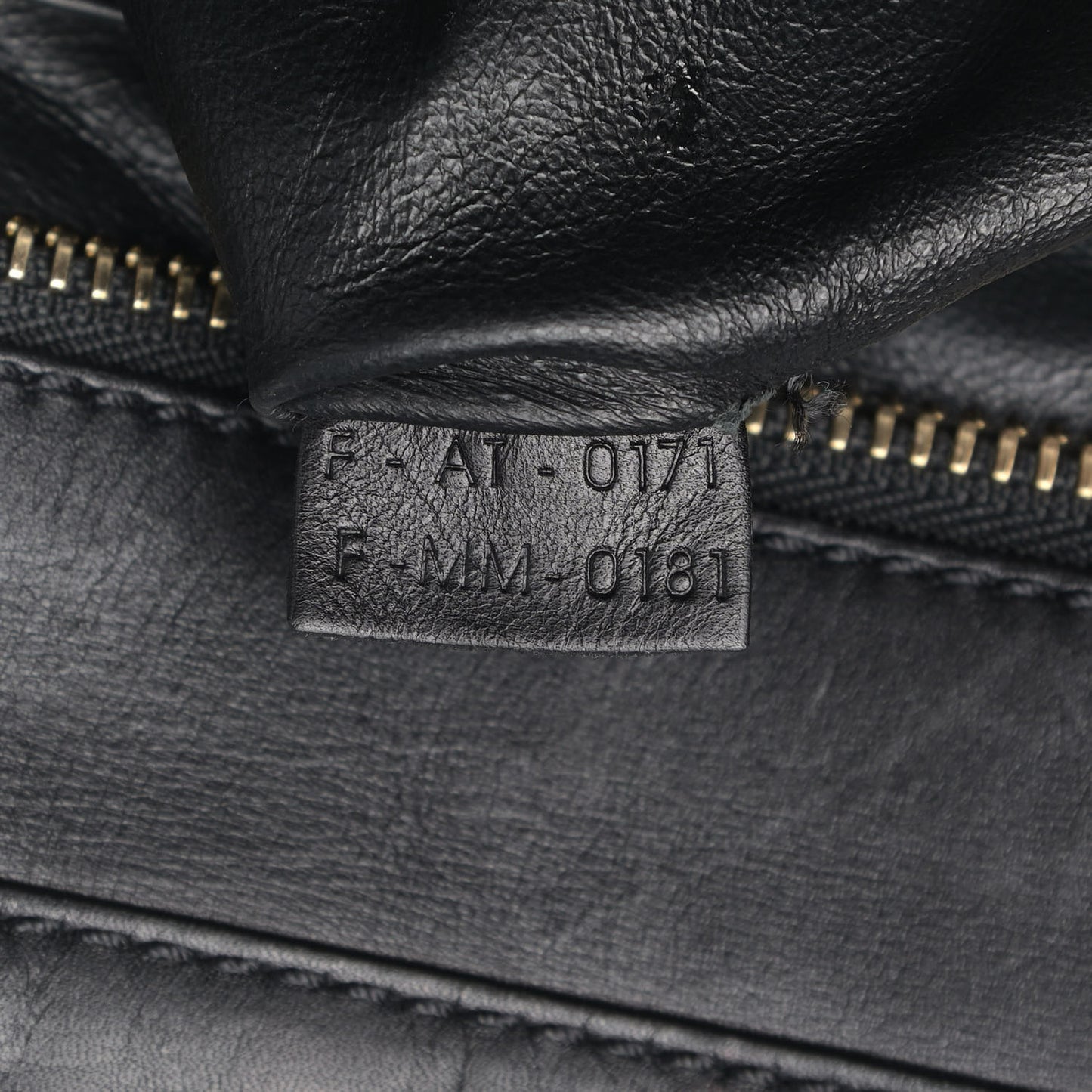 Smooth Calfskin Mini Bi-Color Luggage Forest Black