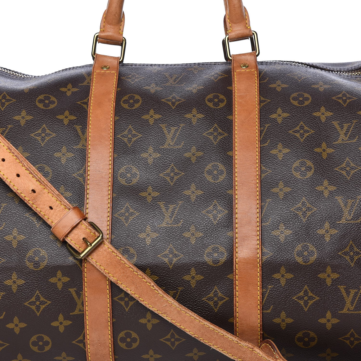 Louis Vuitton Monogram Keepall Bandouliere 55 23 of 23