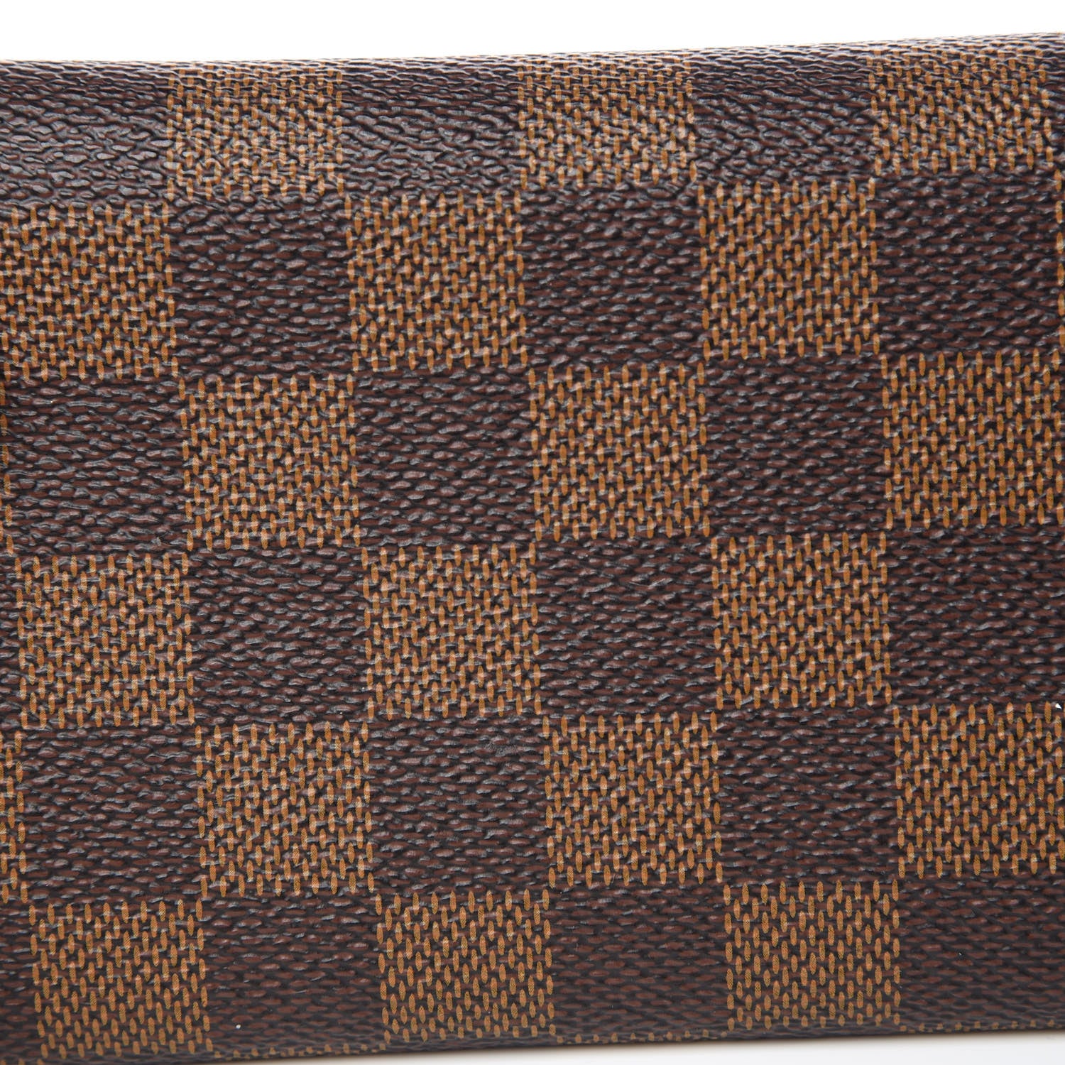 Louis Vuitton Damier Ebene Emilie Wallet Red 8 of 9