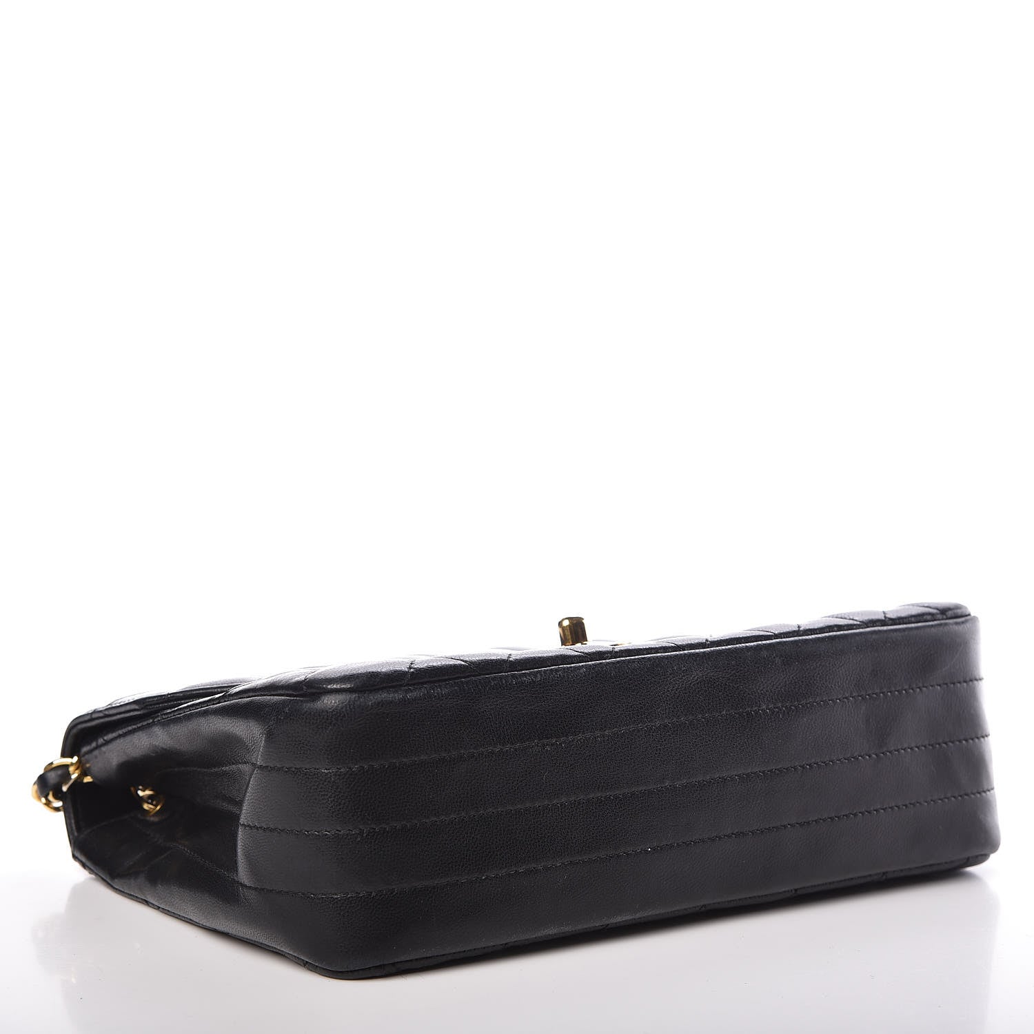 Chanel Lambskin Quilted Small Single Flap Black 4 of 11