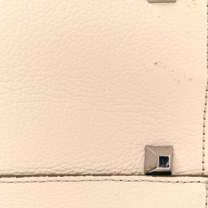 MCM Grained Calfskin Large Milla Hobo Natural 11 of 19