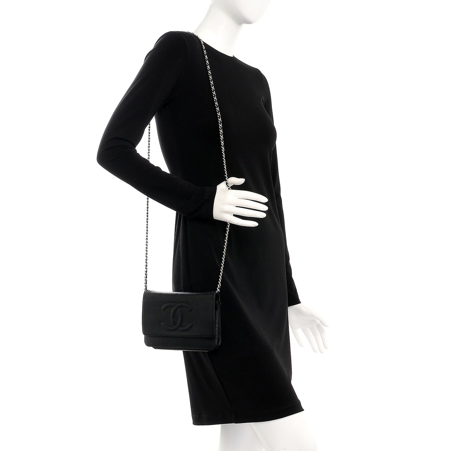 Caviar Timeless CC Wallet On Chain WOC Black