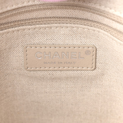 Chanel Mixed Fibers Small Deauville Tote Pink 7 of 11