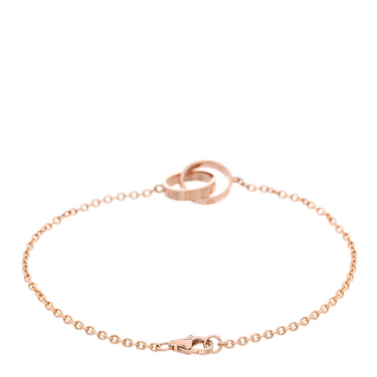 Cartier 18K Pink Gold Interlocking LOVE Bracelet 2 of 3