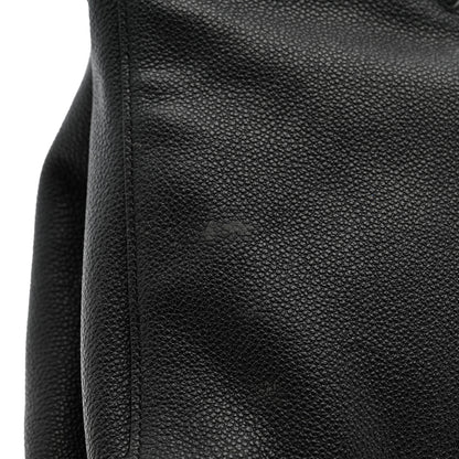 Saint Laurent Grained Calfskin Medium Cabas Rive Gauche Black 41 of 41