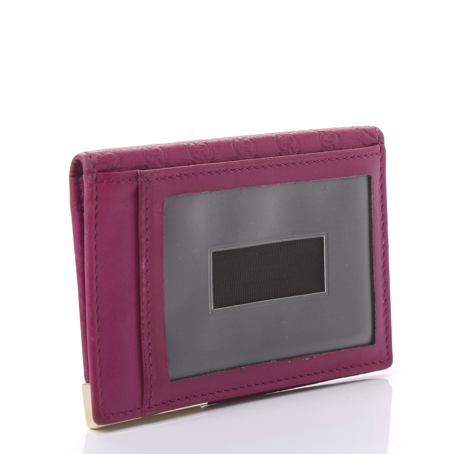 Gucci Microguccissima Train Pass Case Peonia Flower 2 of 11