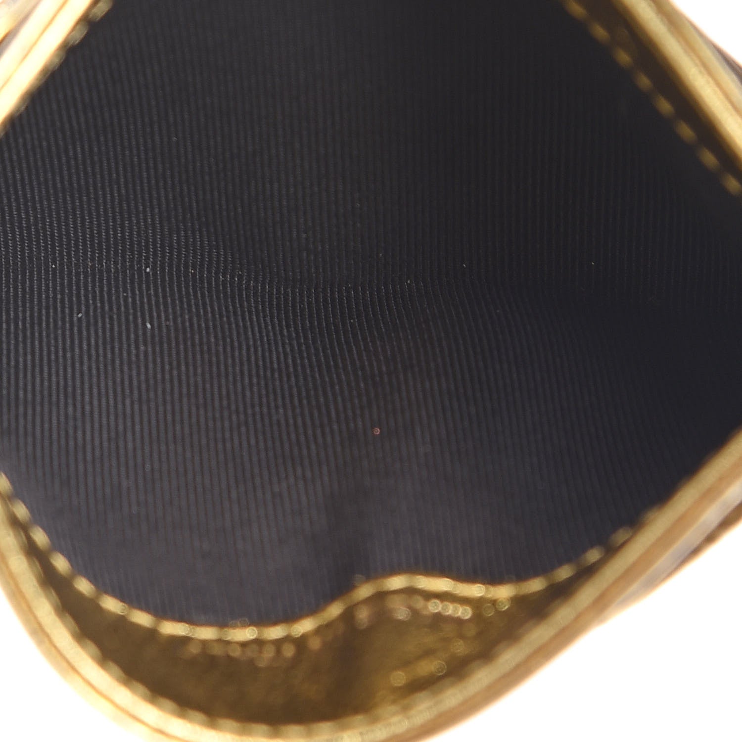 Chanel Metallic Calfskin Crocodile Embossed Cocodile Card Holder Gold 5 of 9