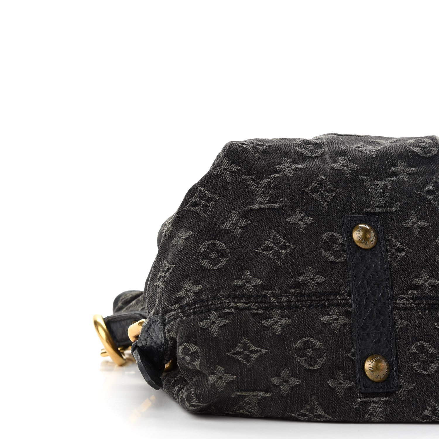 Louis Vuitton Denim Neo Cabby MM Black 7 of 11
