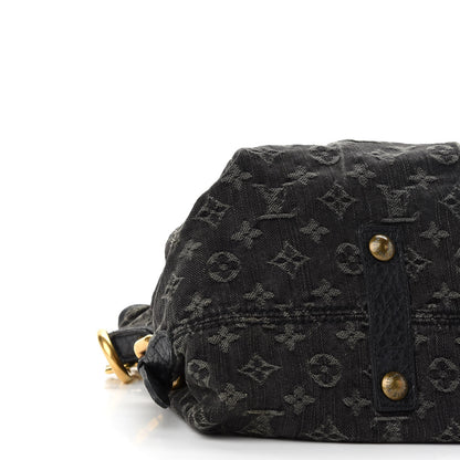 Louis Vuitton Denim Neo Cabby MM Black 7 of 11