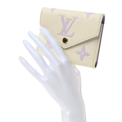 Louis Vuitton Empreinte Monogram Giant Victorine Wallet Latte Bubble Tea 2 of 7