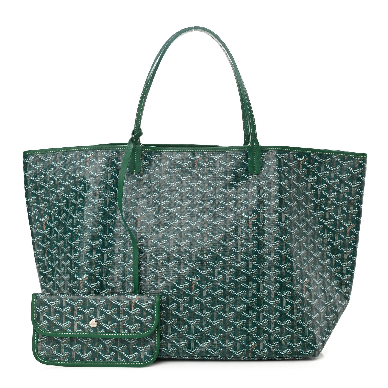 Goyard Goyardine Saint Louis GM Green 1 of 12