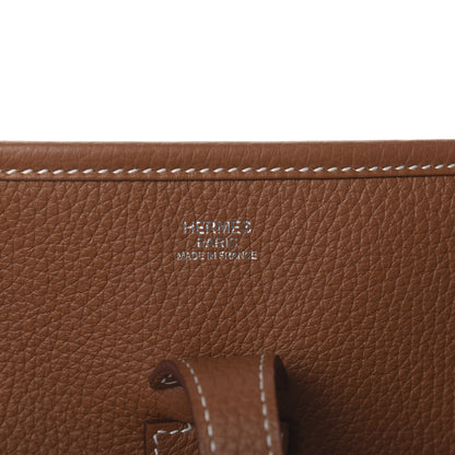 Hermes Taurillon Clemence Evelyne III PM Gold 6 of 11