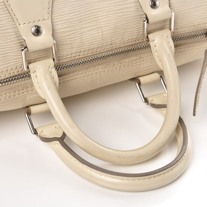 Louis Vuitton Epi Speedy 25 Ivory 7 of 15