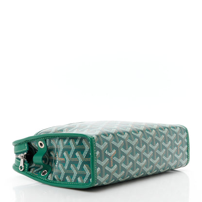Goyard Goyardine Jouvence Toiletry Pouch MM Green 3 of 13