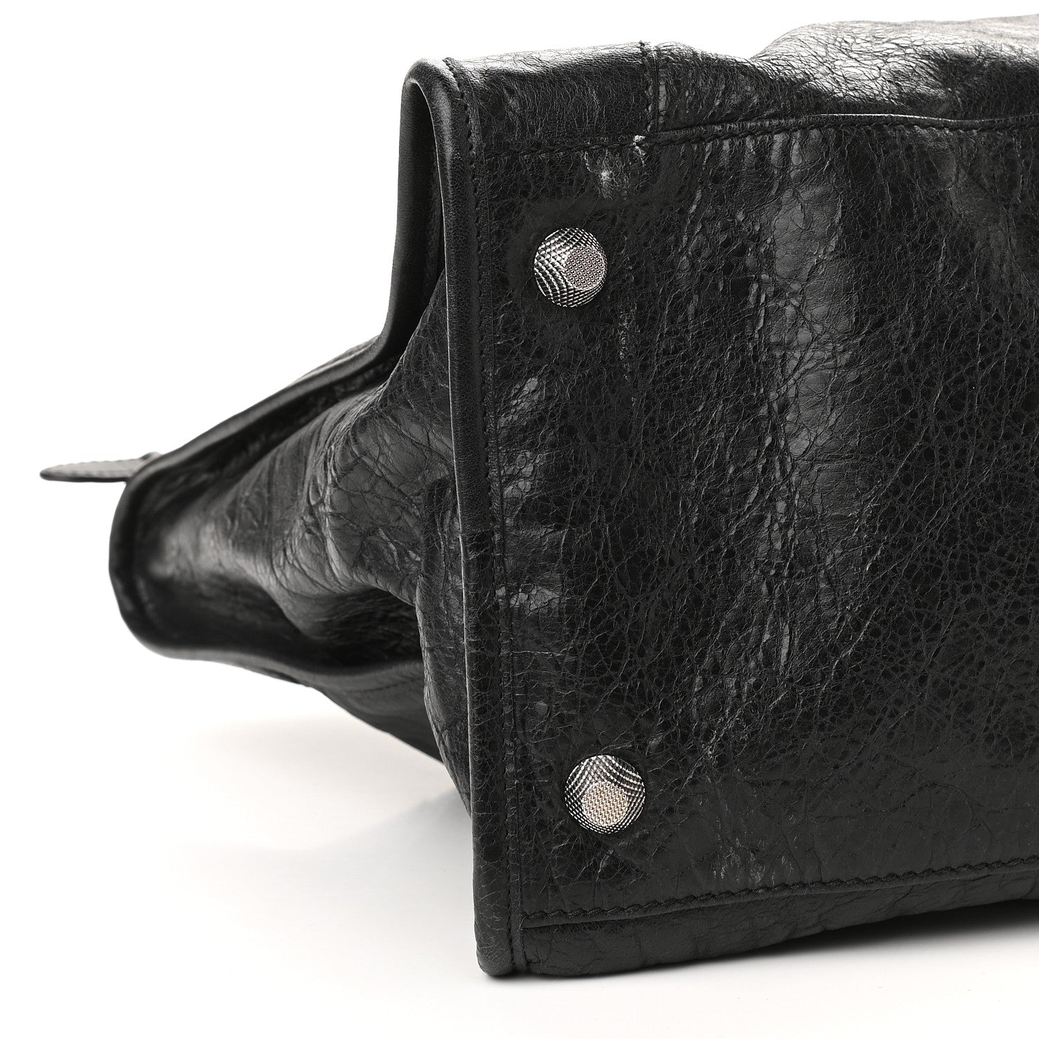 Balenciaga Agneau Giant 12 Silver Hardware Work Black 8 of 11