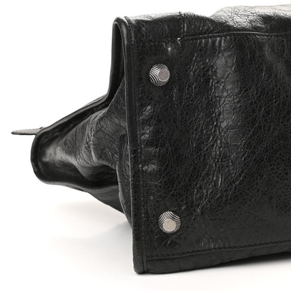 Balenciaga Agneau Giant 12 Silver Hardware Work Black 8 of 11
