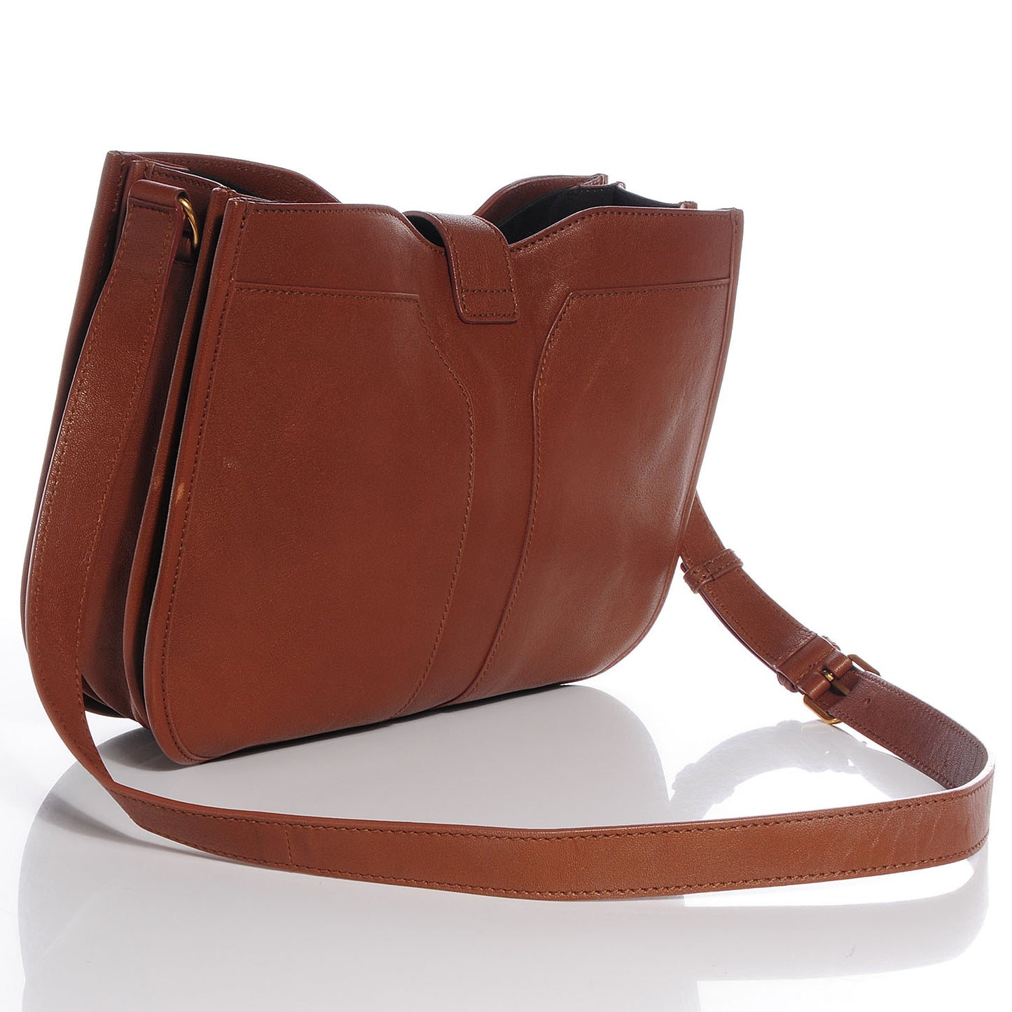 Leather Medium Chyc Shoulder Bag Whiskey