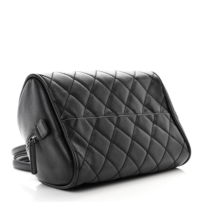 Chanel Caviar Quilted Small Bowler Black 4 of 14