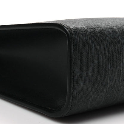 Gucci GG Supreme Monogram Selleria Calfskin Web New Web Cosmetic Case Black 9 of 9