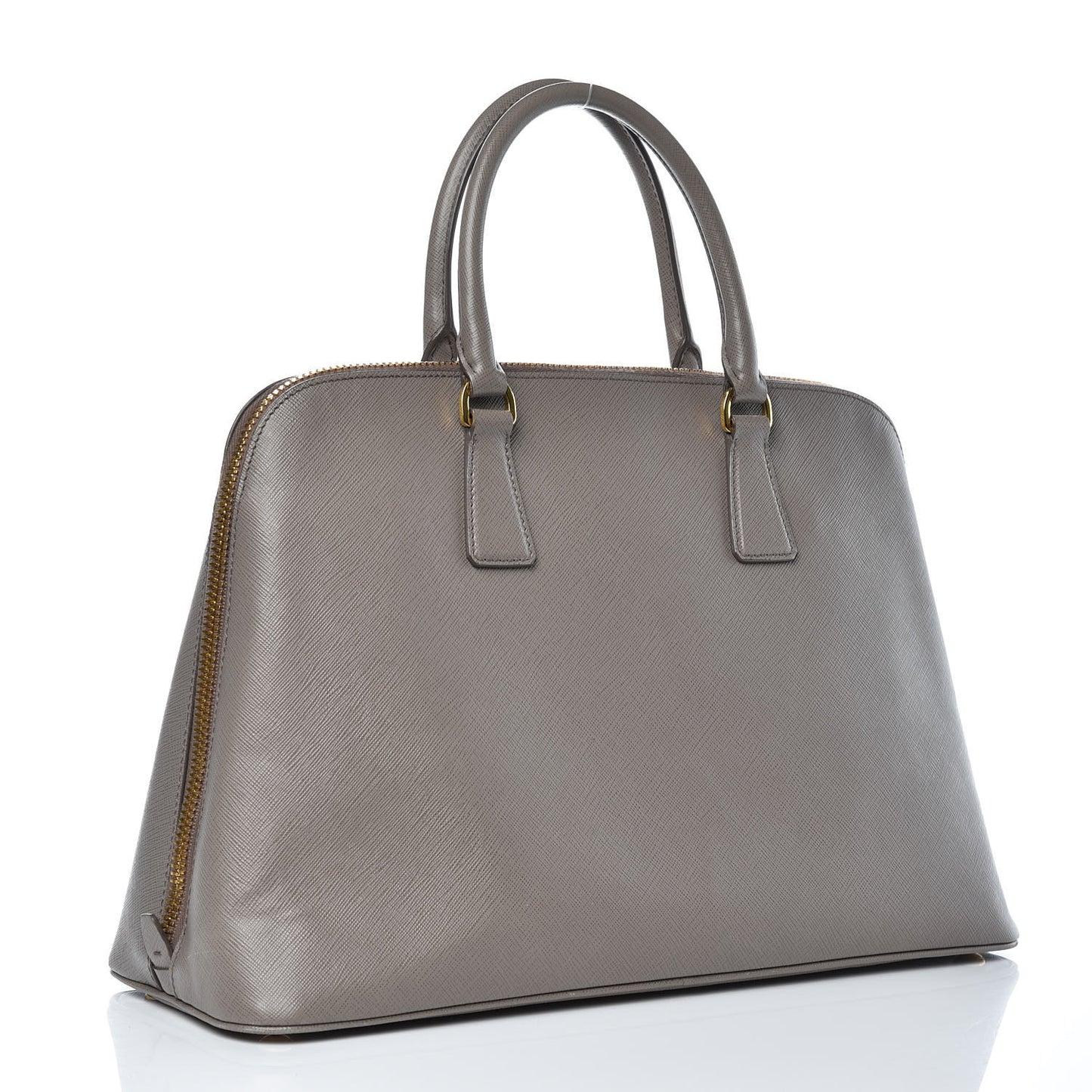 Saffiano Lux Large Promenade Tote Argilla
