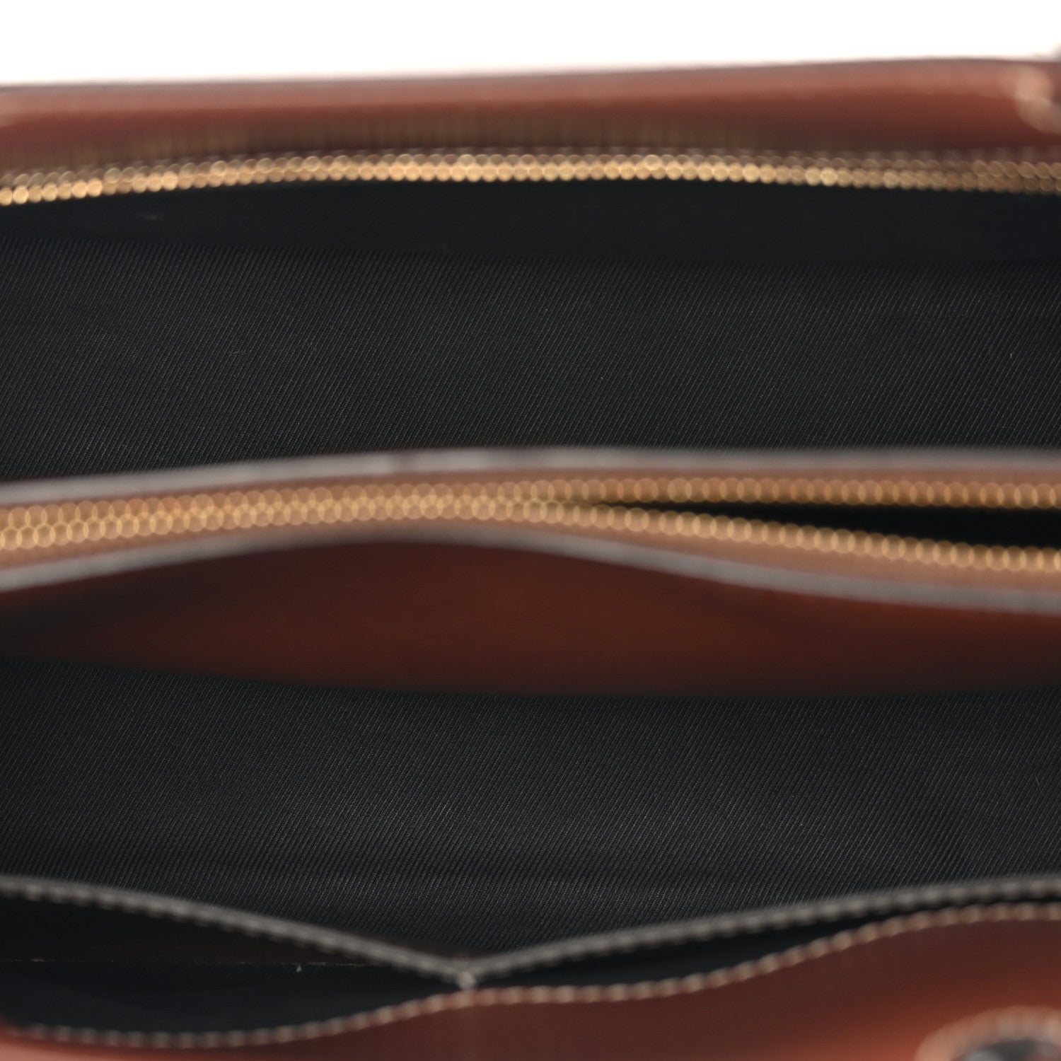 Burberry Calfskin Vintage Check Two Handle Title Bag Archive Beige 5 of 10