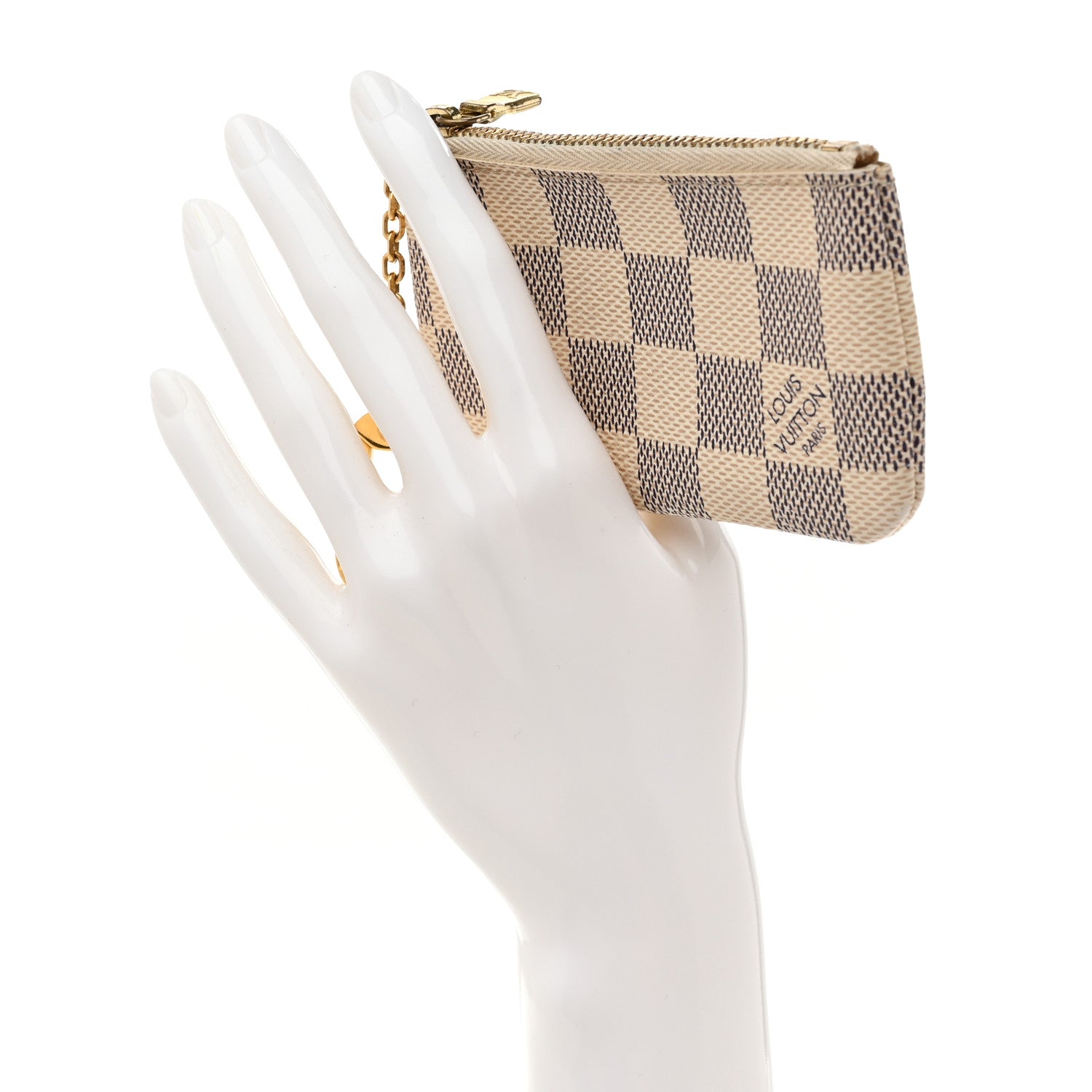 Louis Vuitton Damier Azur Key Pouch 2 of 7