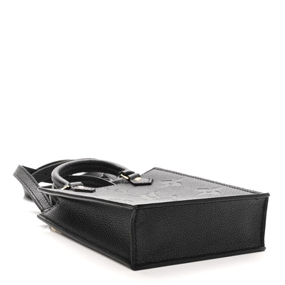 Louis Vuitton Empreinte Monogram Giant Petit Sac Plat Black 4 of 9