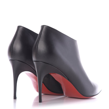 Christian Louboutin Calfskin Gorgona 85 Ankle Boots 38.5 Black 4 of 9