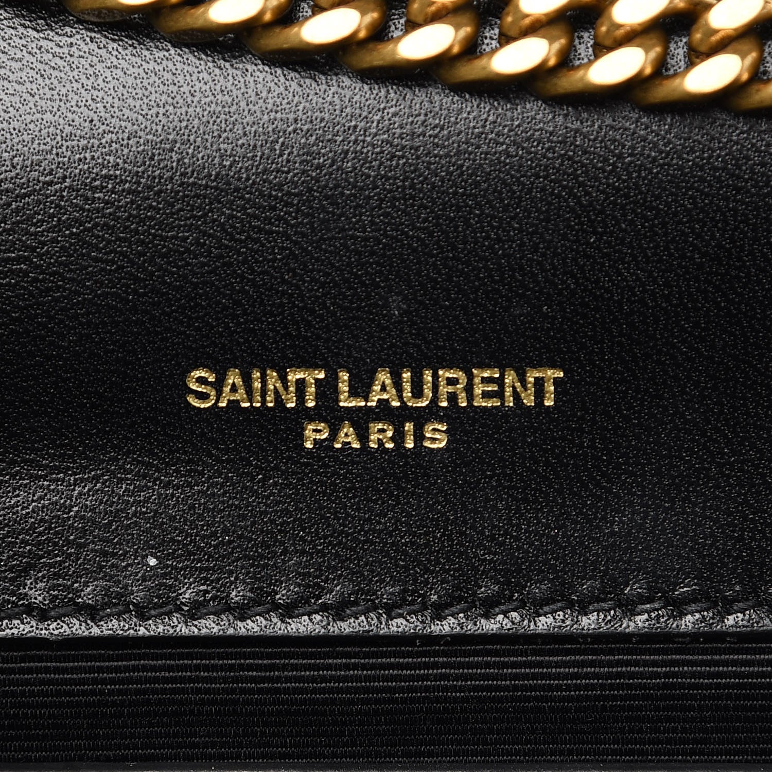 Saint Laurent Patent Small Monogram Kate Satchel Black 5 of 10