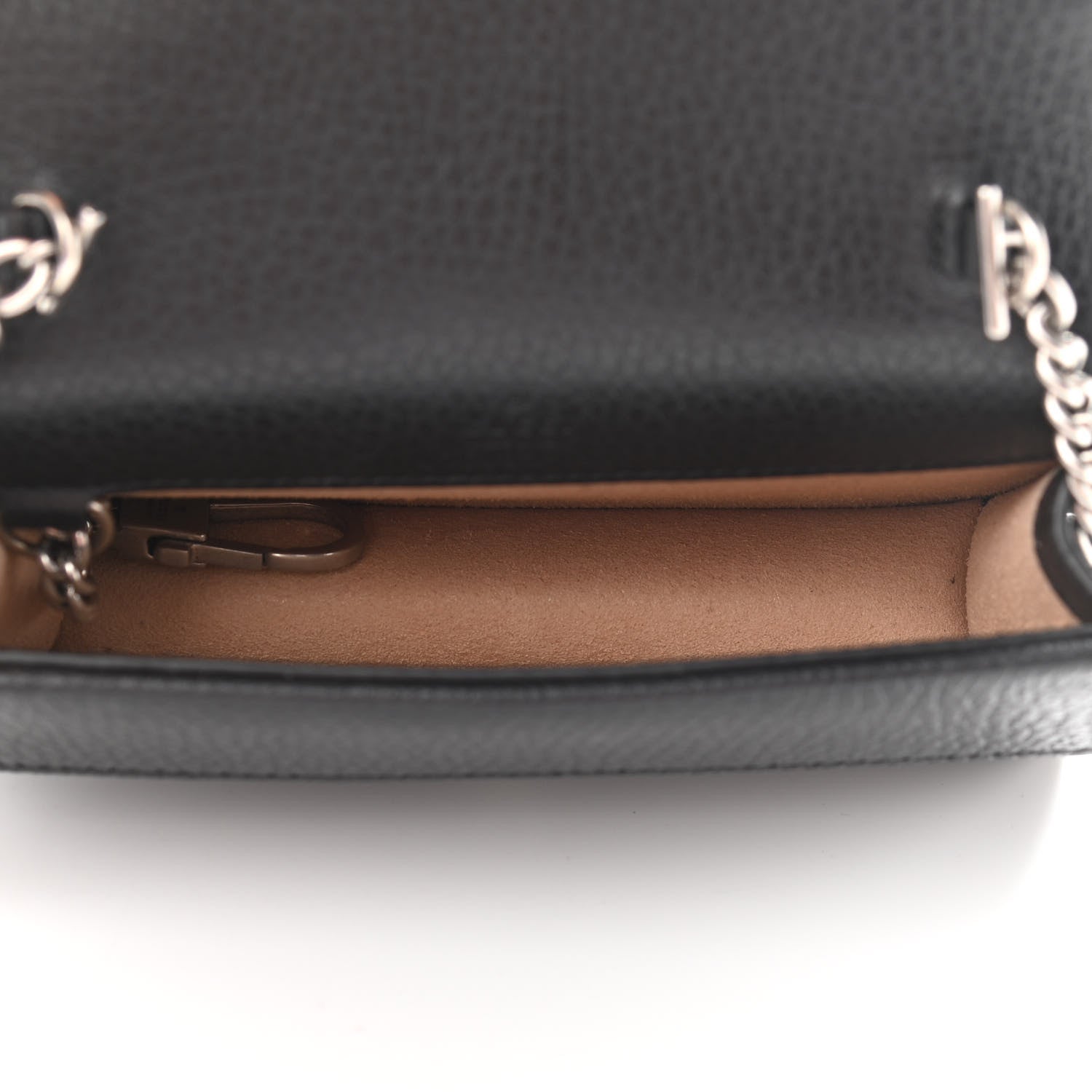 Gucci Calfskin Super Mini Dionysus Shoulder Bag Black 5 of 10