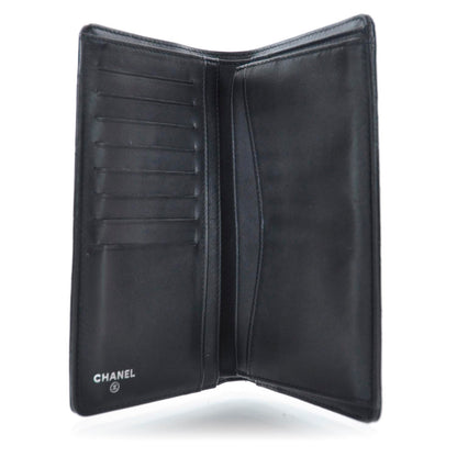 Chanel Patent Yen Wallet Black 4 of 9