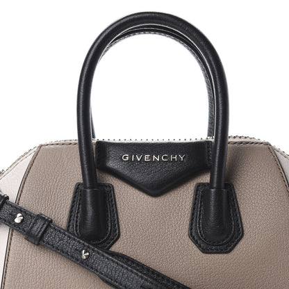 Givenchy Sugar Goatskin Mini Tri-Color Antigona Linen 10 of 10
