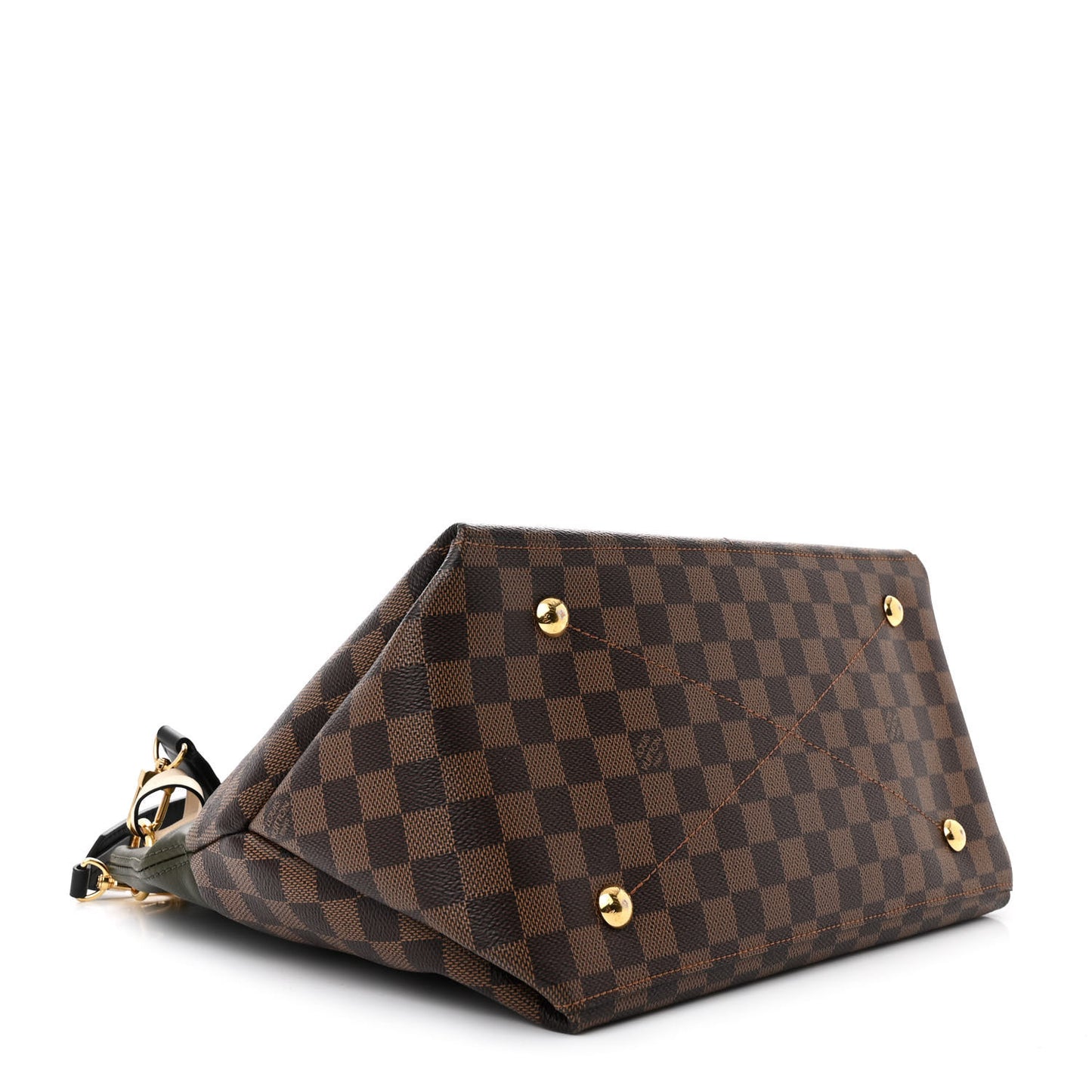 Damier Ebene Calfskin Maida Khaki
