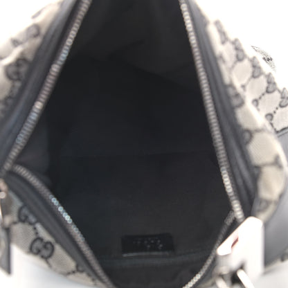 Gucci Monogram GG Small Clasp Hobo Black 4 of 9