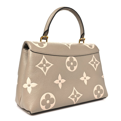 Louis Vuitton Empreinte Monogram Giant Madeleine MM Dove Grey Beige 3 of 10
