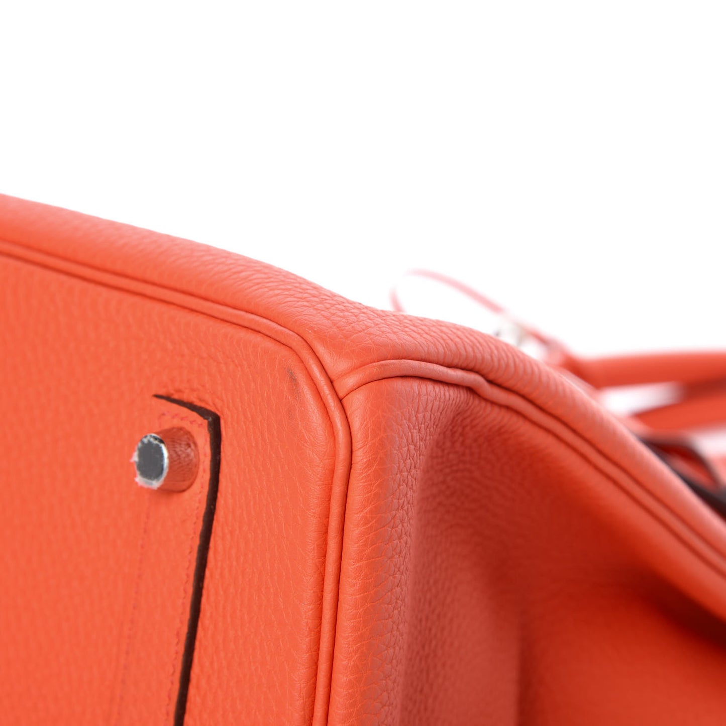 Togo Birkin 35 Orange Poppy