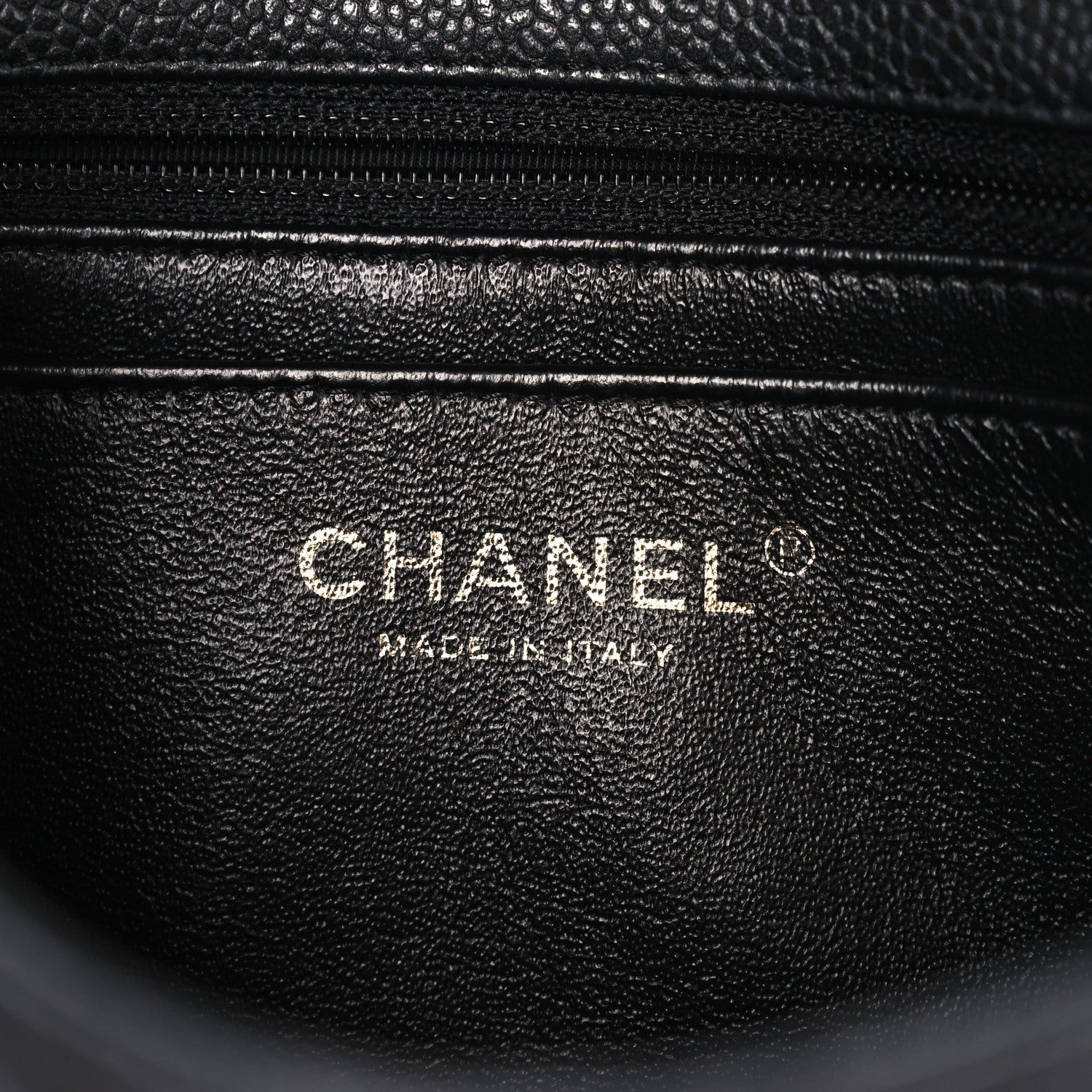 Chanel Iridescent Caviar Quilted Mini Rectangular Flap Charcoal 6 of 11