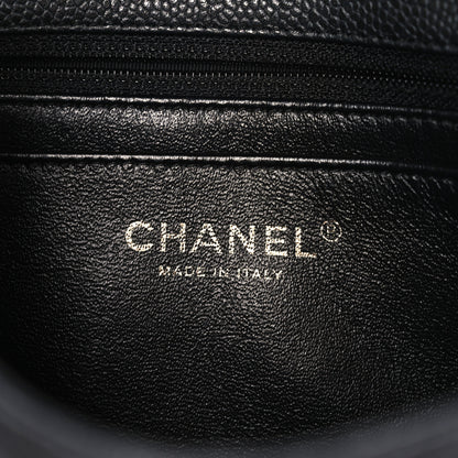 Chanel Iridescent Caviar Quilted Mini Rectangular Flap Charcoal 6 of 11