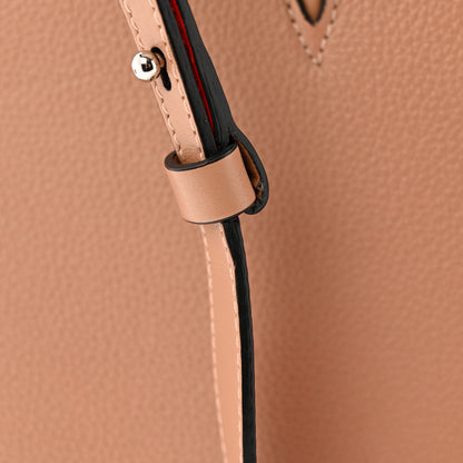 Christian Louboutin Calfskin Patent Studded Large Paloma Nude 11 of 12
