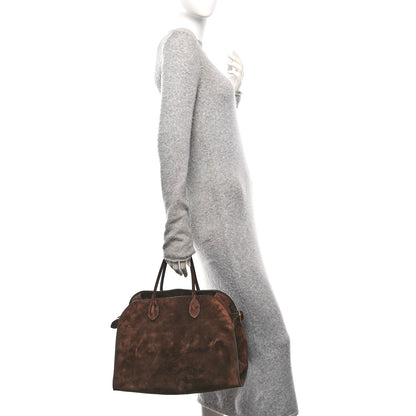 The Row Suede Soft Margaux 15 Mocha 2 of 9